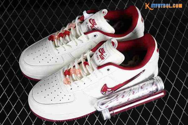Nike Air Force 1'07 Low Blanco/Rojo FD4616-162