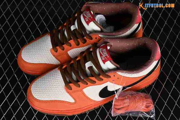 Nike SB Dunk Low Blanco/Negro/Naranja 313170-101