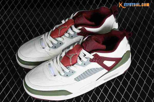 Nike Air Jordan 1 Low Blanco/Gris/Rojo/Verde FJ6372-100