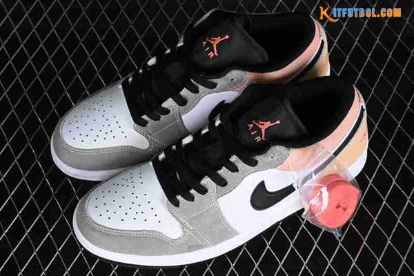 Nike Air Jordan 1 Low Blanco/Gris/Negro/Rosa DX4334-008