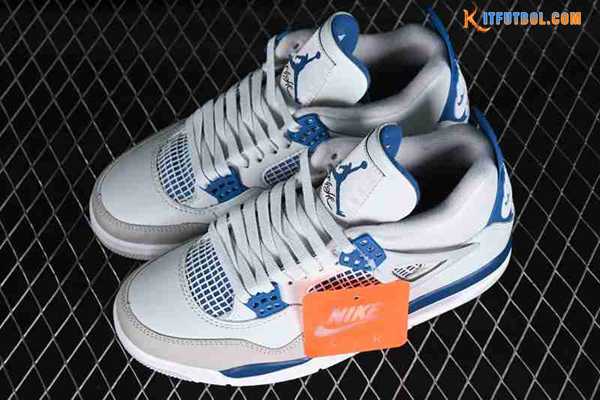 Nike Air Jordan 4 Retro AJ4 Blanco/Gris/Azul FV5029-141
