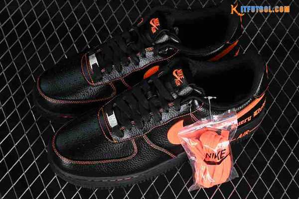 Nike Air Force 1'07 Low Negro/Naranja AA5360-001
