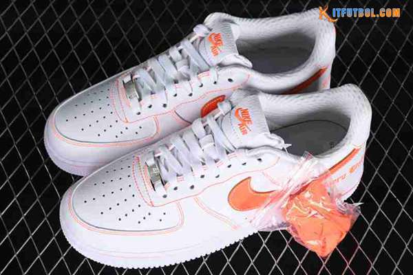 Nike Air Force 1'07 Low Blanco/Naranja AA5360-100