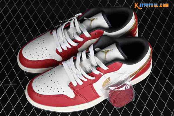 Nike Air Jordan 1 Low Blanco/Rojo/Amarillo FJ5735-100