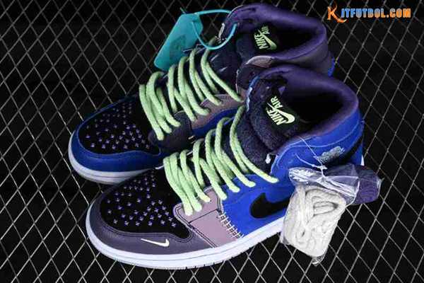 Nike Air Jordan 1 High Zoom CMFT Negro/Violeta/Azul DZ5485-420
