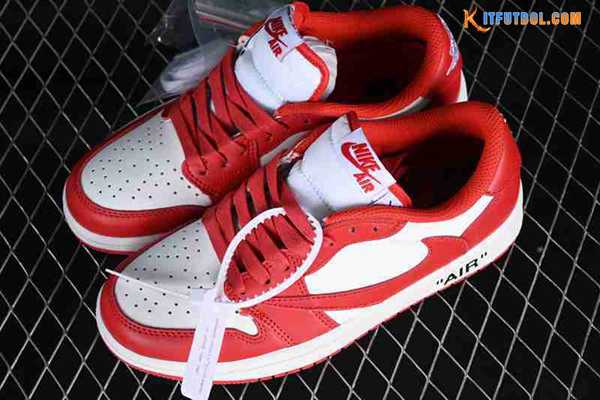 Nike Air Jordan 1 Low Blanco/Rojo DM7890-103
