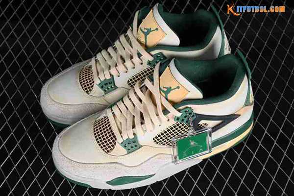 Nike Air Jordan 4 Retro AJ4 Blanco/Amarillo/Verde DC7770-106