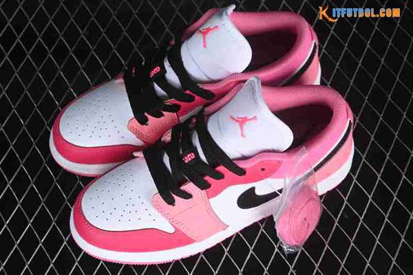 Nike Air Jordan 1 Low Blanco/Negro/Rosa 553560-162