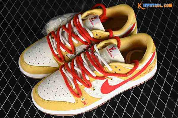 Nike SB Dunk Low Blanco/Amarillo/Rojo FC1688-168