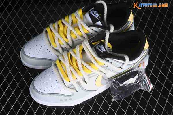 Nike SB Dunk Low Blanco/Gris/Amarillo DD1391-100