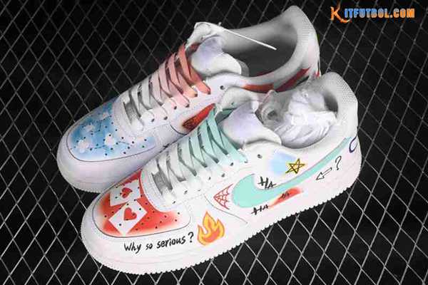 Nike Air Force 1'07 Low Blanco/Azul/Rojo CW2288-111