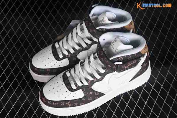 Nike Air Force 1'07 Mid Blanco/Negro DV0688-100