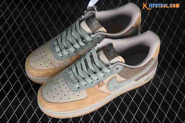 Nike Air Force 1'07 Low Gris/Verde/Pardo CD1221-666