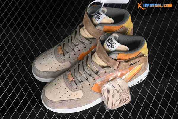Nike Air Force 1'07 Mid Amarillo/Pardo/Naranja CG9908-105