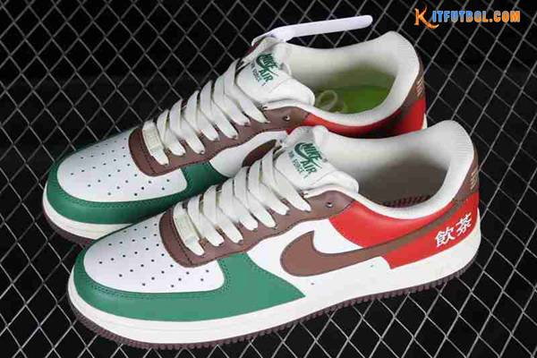 Nike Air Force 1'07 Low Blanco/Pardo/Verde/Rojo YH8569-123