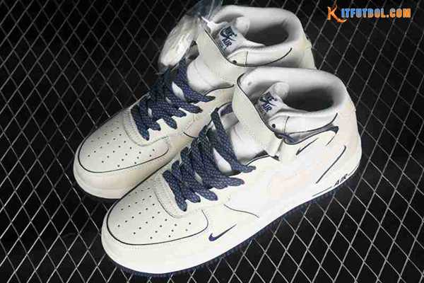 Nike Air Force 1'07 Mid Blanco/Azul SG2356-801