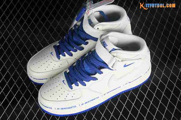 Nike Air Force 1'07 Mid Blanco/Azul NU3060-686
