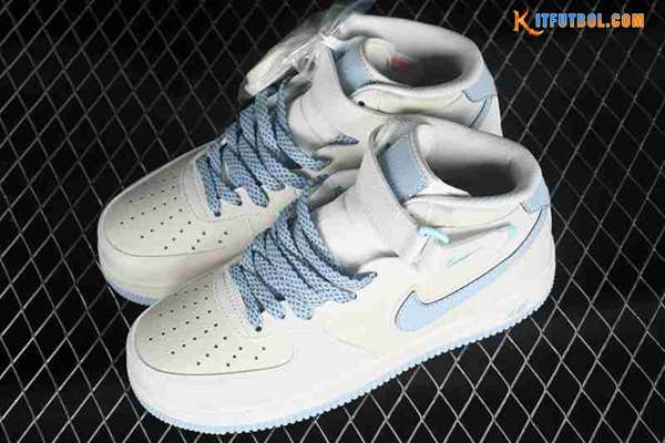 Nike Air Force 1'07 Mid Blanco/Azul SH0235-555