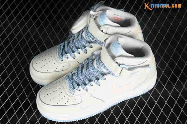 Nike Air Force 1'07 Mid Blanco/Azul SG2356-802