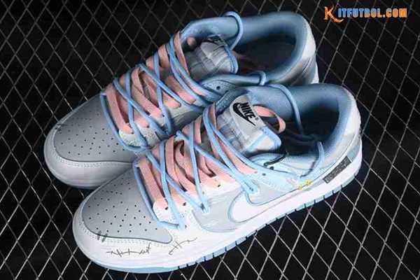 Nike SB Dunk Low Blanco/Gris/Azul/Rosa FB1871-011