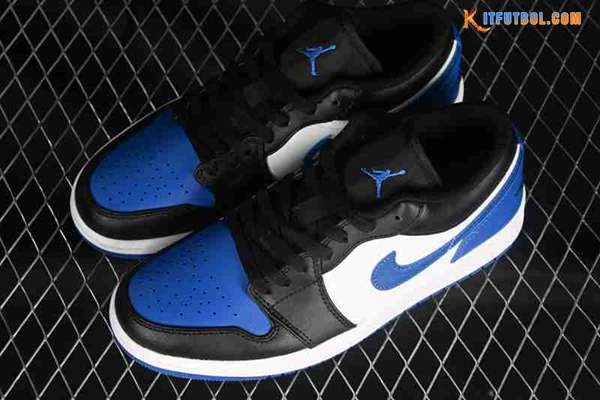 Nike Air Jordan 1 Low Blanco/Negro/Azul 553558-140