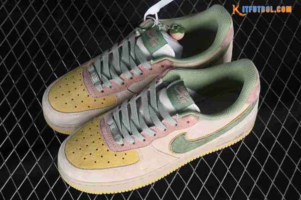 Nike Air Force 1'07 Low Gris/Amarillo/Verde/Rosa CD1221-777
