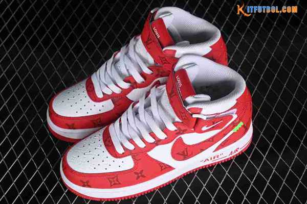 Nike Air Force 1'07 Low Blanco/Rojo CW2289-111
