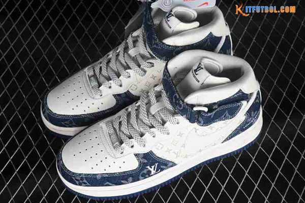Nike Air Force 1'07 Mid Blanco/Azul DQ7688-200