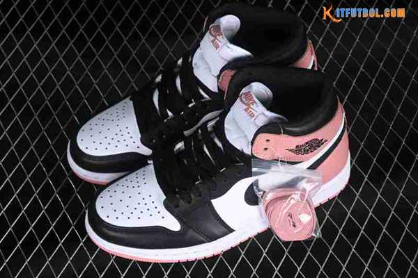 Nike Air Jordan 1 High Zoom CMFT Blanco/Negro/Rosa 861428-101 -02