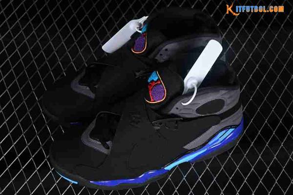 Nike Air Jordan 8 AJ8 Gris/Negro/Azul 305381-025