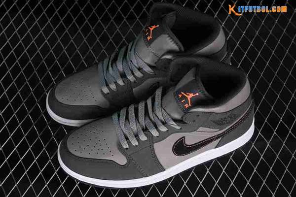 Nike Air Jordan 1 Mid Gris/Negro FQ8338-017