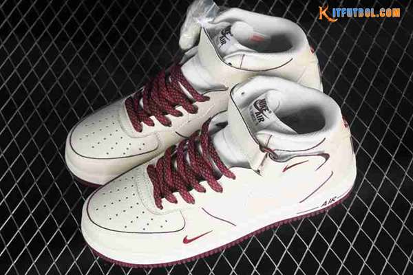 Nike Air Force 1'07 Mid Blanco/Rojo SG2356-803