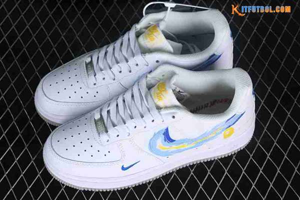 Nike Air Force 1'07 Low Blanco/Amarillo/Azul PF9055-773