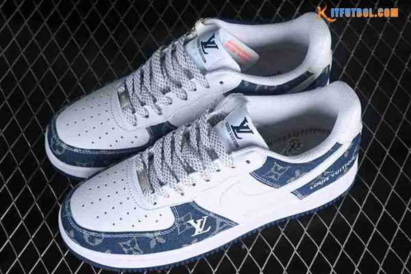 Nike Air Force 1'07 Low Blanco/Azul CW2288-111-06