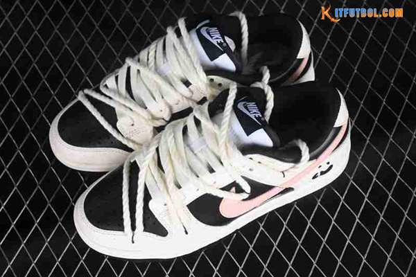 Nike SB Dunk Low Blanco/Negro/Rosa CW1590-100