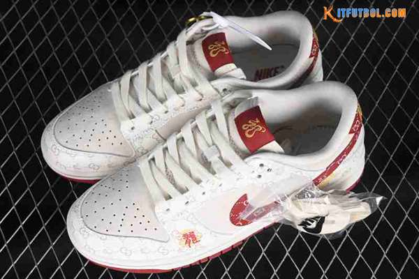 Nike SB Dunk Low Blanco/Rojo FC1688-158