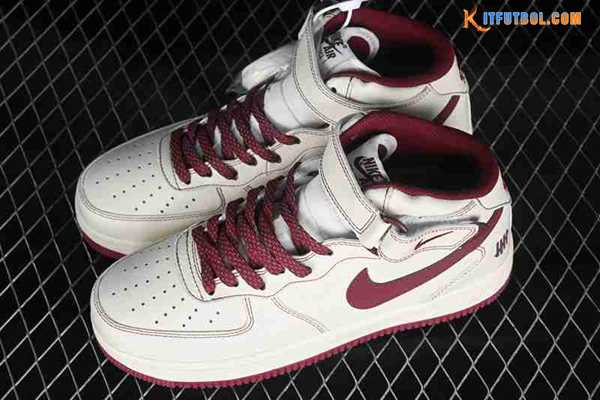 Nike Air Force 1'07 Mid Blanco/Rojo UW2369-015