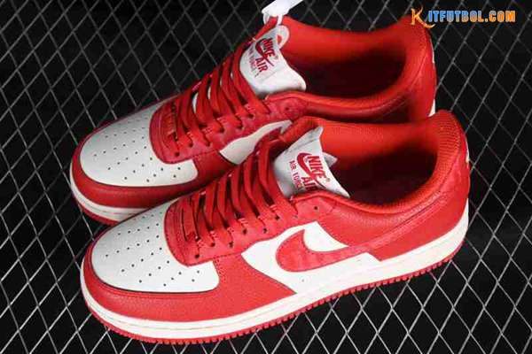 Nike Air Force 1'07 Low Blanco/Rojo CW2288-111-03