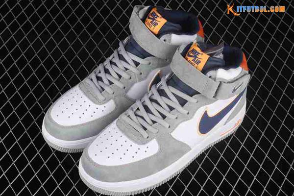 Nike Air Force 1'07 Mid Blanco/Gris/Azul CQ5059-203