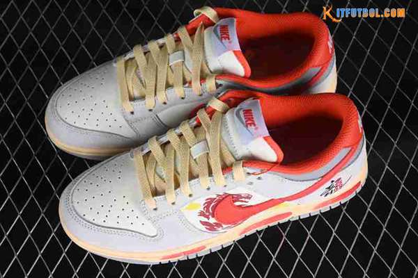 Nike SB Dunk Low Blanco/Gris/Rojo FJ5429-133