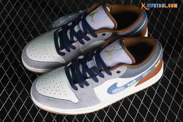 Nike Air Jordan 1 Low Blanco/Gris/Azul/Pardo FZ5042-041
