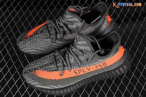 Adidas Yeezy 350 Boost V2 "Carbon Beluga" Gris/Naranja HQ7045