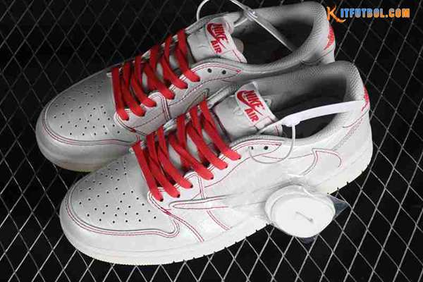 Nike Air Jordan 1 Low Blanco/Rojo 819171-001
