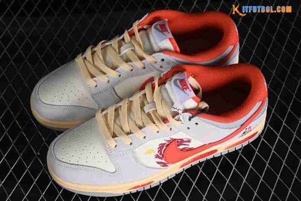Nike SB Dunk Low Blanco/Gris/Naranja FJ5429-133