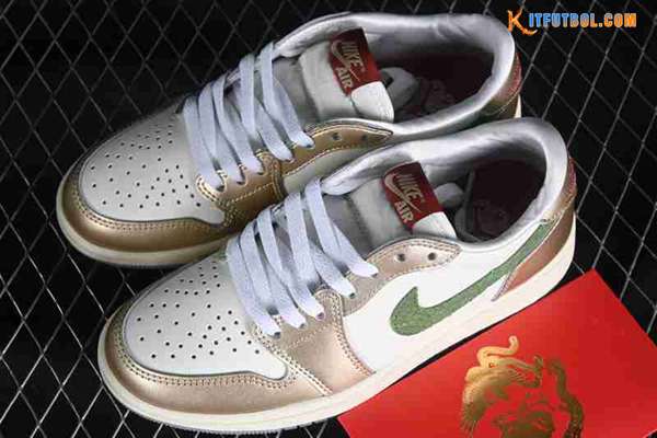 Nike Air Jordan 1 Low Beige/Amarillo/Verde FQ6593-100