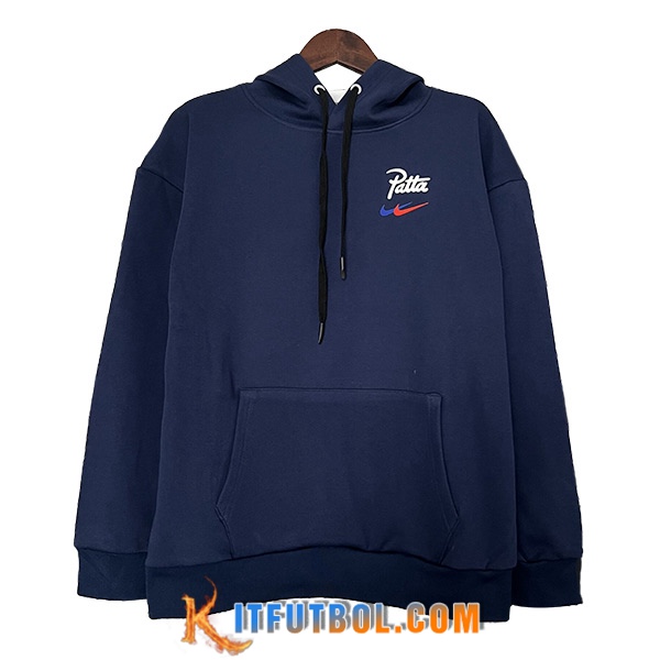 Sudadera De Entrenamiento Capucha Nike Azul Oscuro 2024/2025