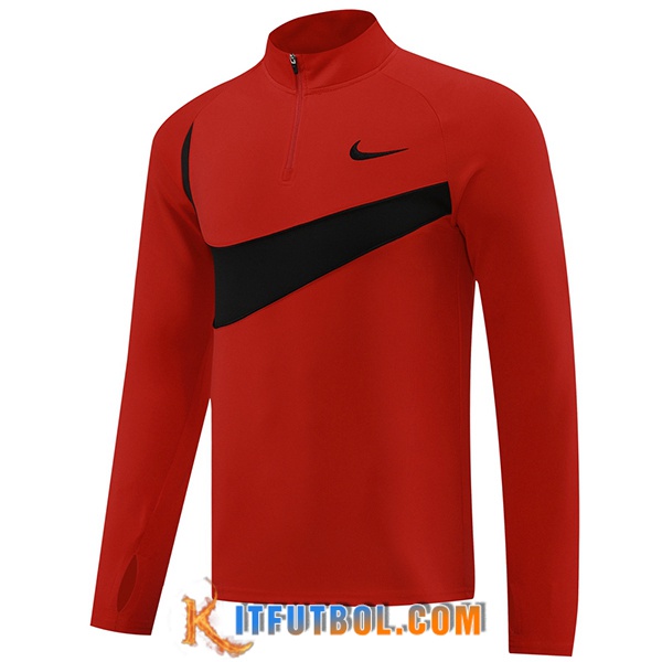 Sudadera De Entrenamiento Nike Rojo/Negro 2024/2025