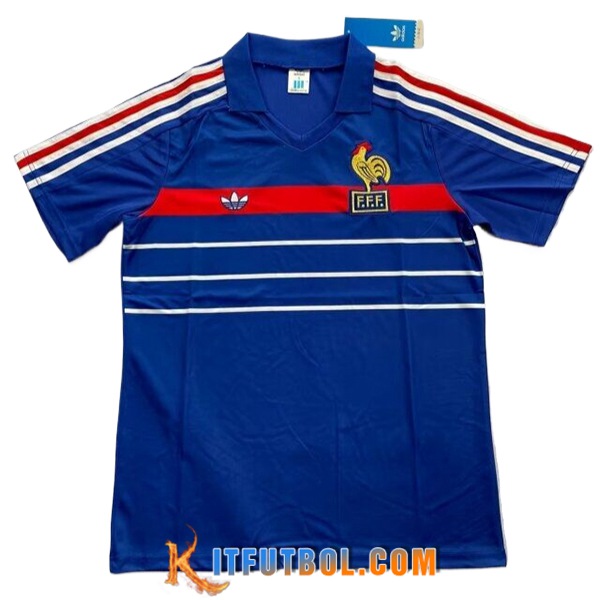 Camisetas De Futbol Francia Retro Primera 1984/1986