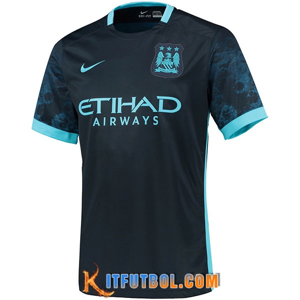 Camisetas De Futbol Manchester City Retro Segunda 2015/2016