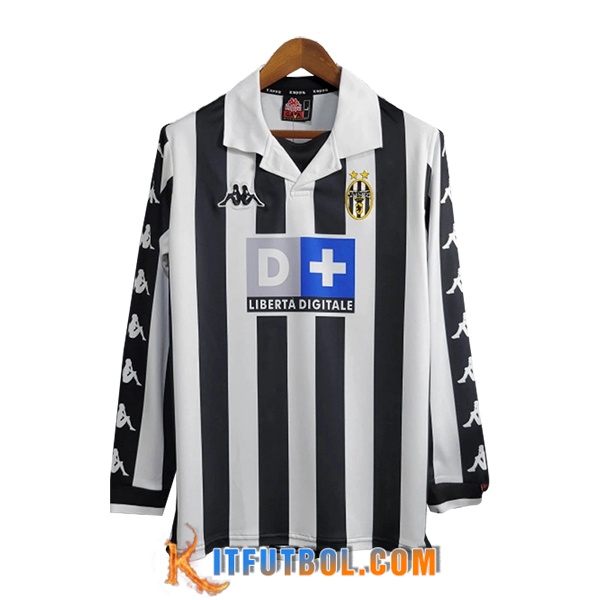 Camisetas De Futbol Juventus Retro Primera Manga Largas 1999/2000